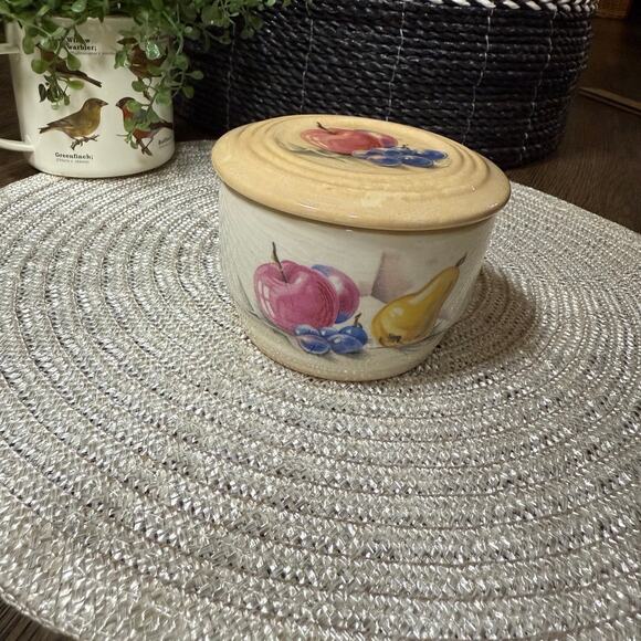 Vtg KNOWLES UTILITY WARE Fruit Lidded Refrigerator Bowl 40-12 USA Dmg READ - Picture 8 of 11